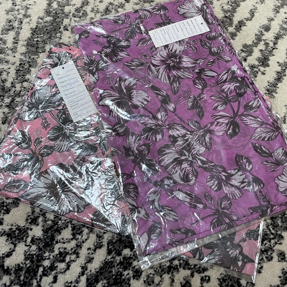 Tropical Floral scarf NEW